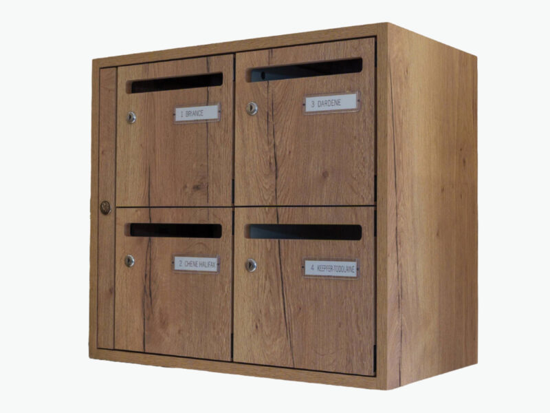 Boite aux lettres Briance bois Mercier